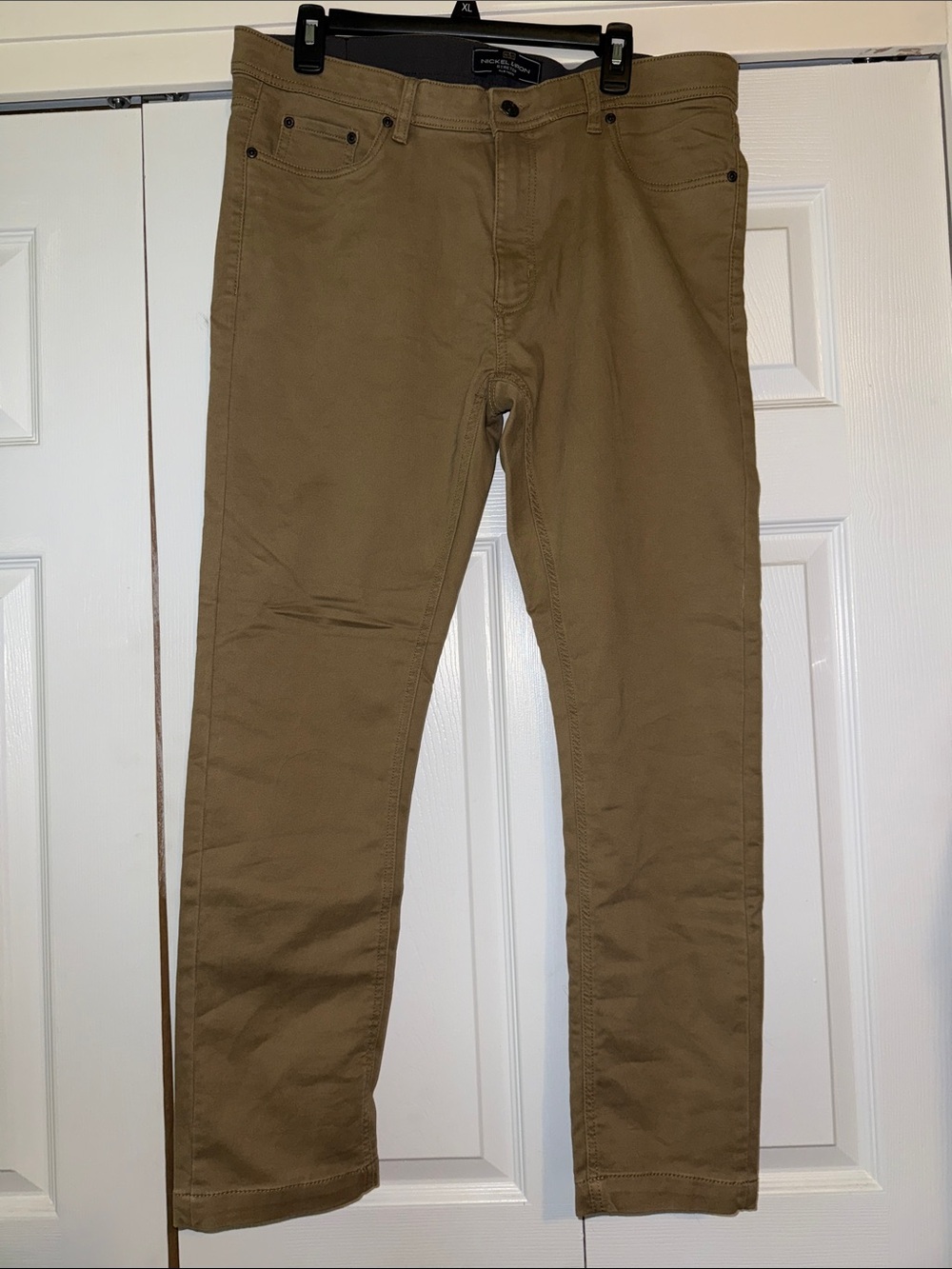 Men's Nickel & Iron Stretch Slim Fit Tan Pants